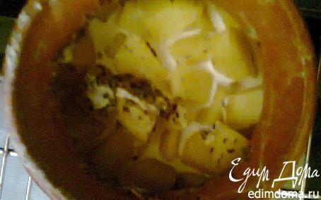 Рецепт Картофель в горшочке из духовки