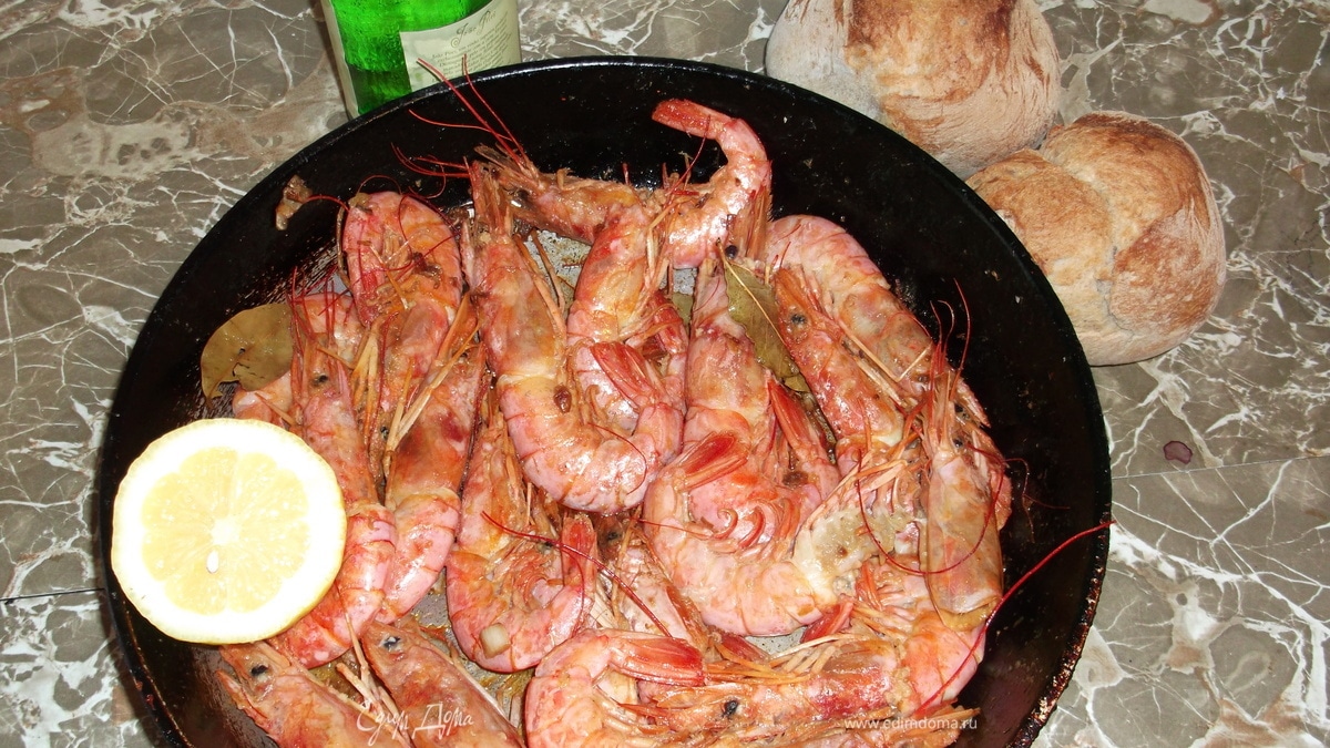 креветки просто и вкусно