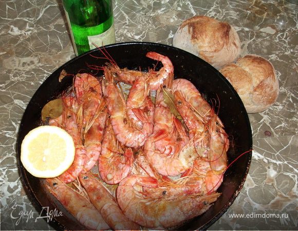 креветки просто и вкусно