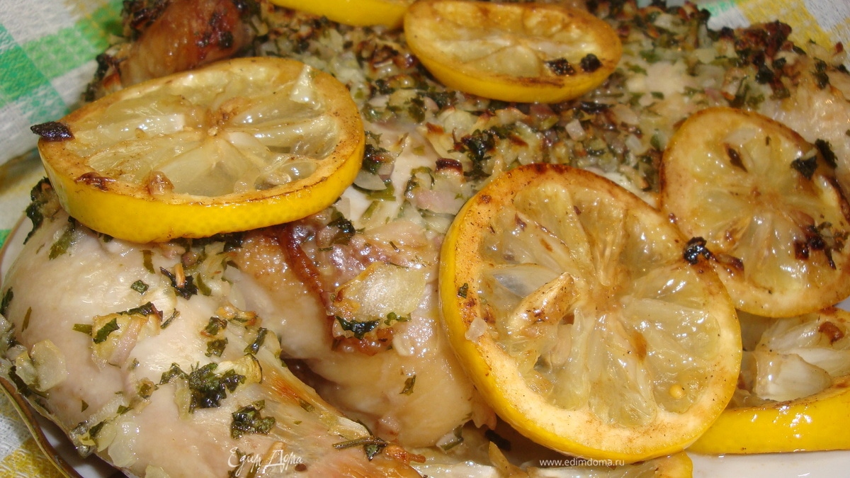 Цыпленок "ала дьяболо"