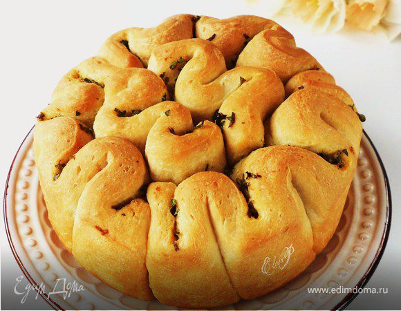 Чесночный хлеб-гармошка Чесночный хлеб-гармошка