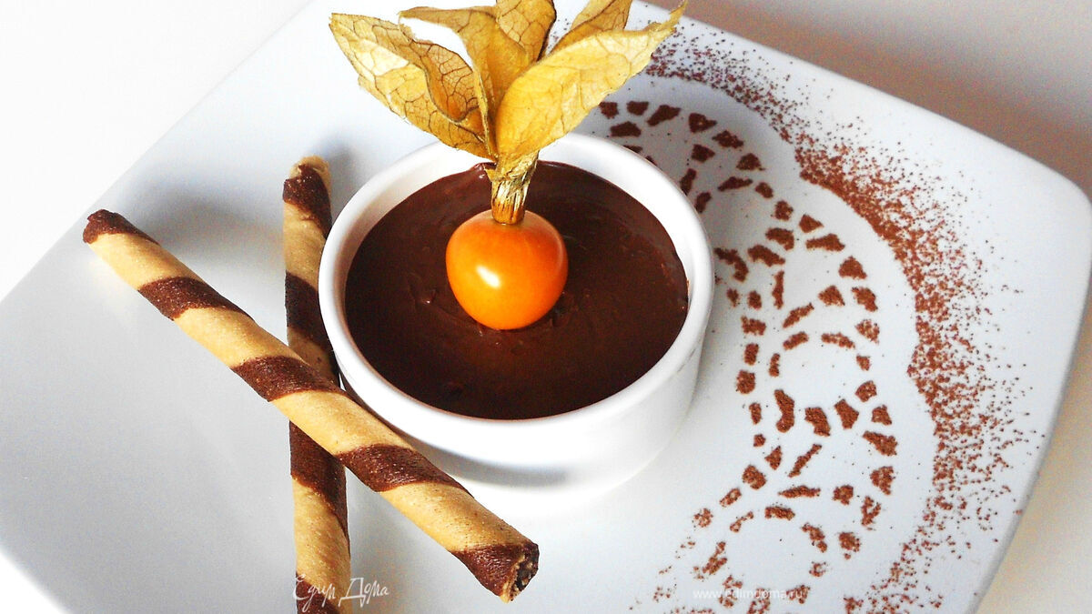 Шоколадно-кокосовый мусс