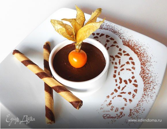 Шоколадно-кокосовый мусс