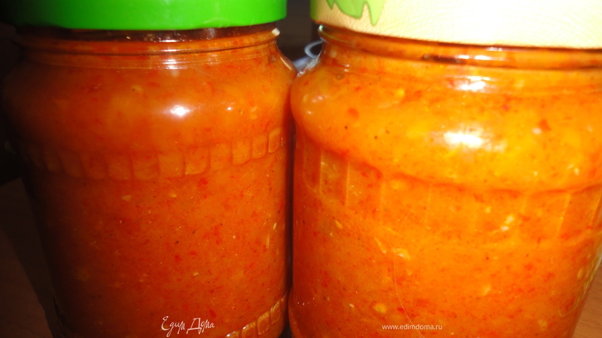 Аджика к макаронам