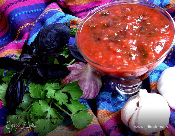 Соус к мясу из слив (А-ля-ткемали)