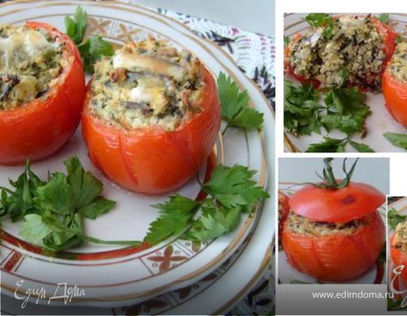 Помидоры, фаршированные рисом