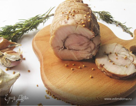 Куриная пастрома в винном маринаде