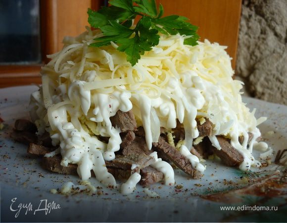 Салат "Мужской каприз" Салат "Мужской каприз"