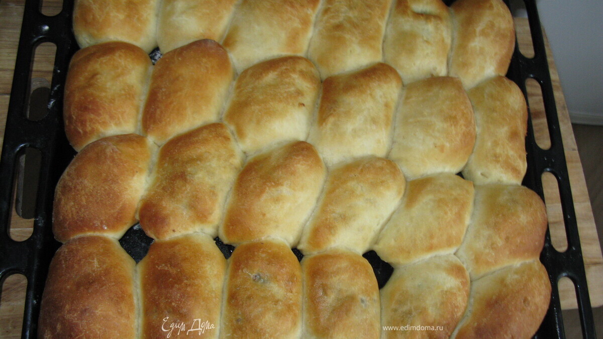 Пирожки с рисом и грибами