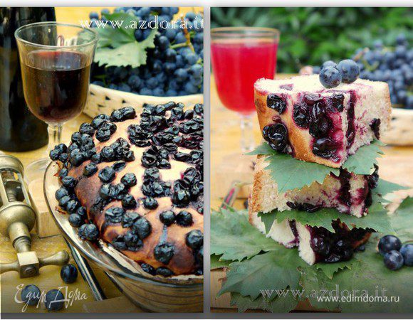 Скьяччата с виноградом (Schiacciata all'uva) Скьяччата с виноградом (Schiacciata all'uva)