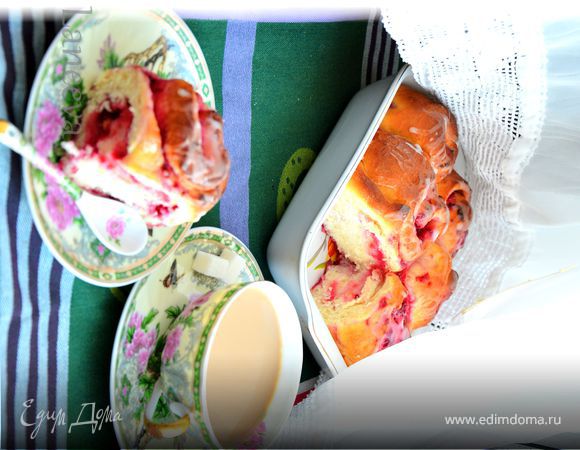 Малиново-лимонные роллы к утреннему кофе Малиново-лимонные роллы к утреннему кофе