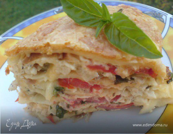 Блинная лазанья Блинная лазанья