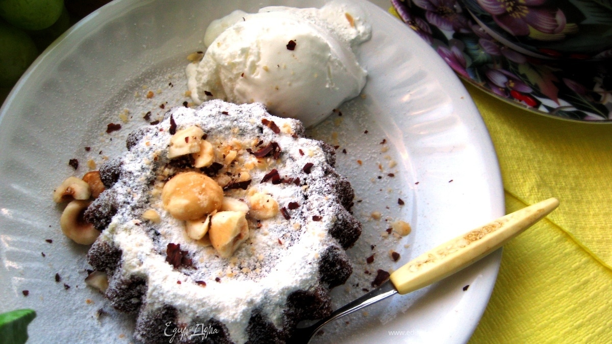 Лучший Французский Шоколадный Фондан (Le fondant au chocolat)