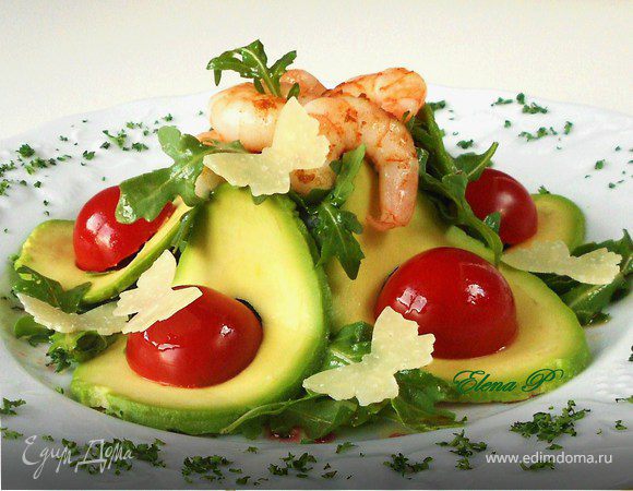 Салат с "бабочками" 