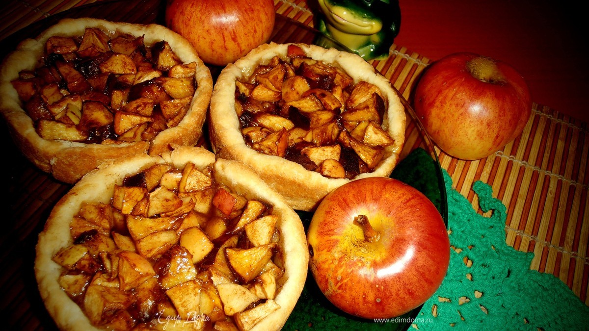 Деревенские ГАЛЕТЫ с яблоками (Home Queen Corporation)