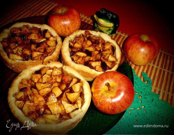 Деревенские ГАЛЕТЫ с яблоками (Home Queen Corporation)