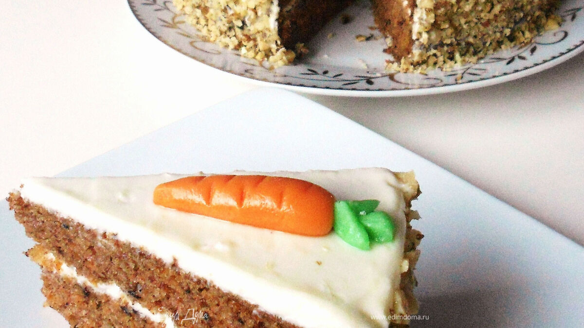 Английский морковный кекс