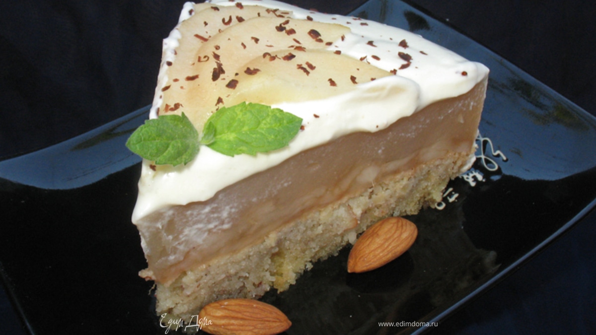 Грушевый торт