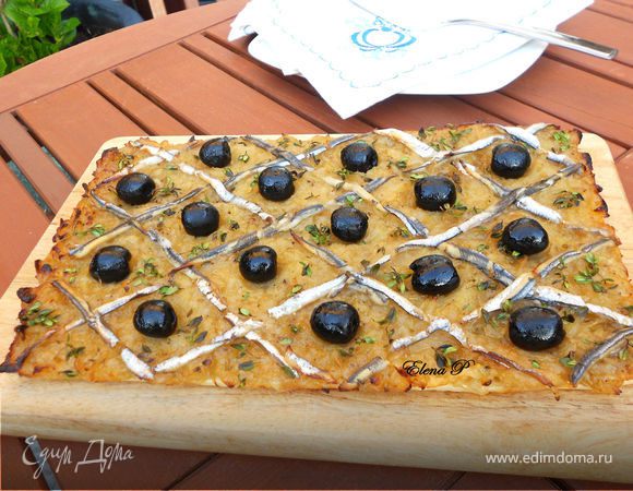 Пицца с анчоусами