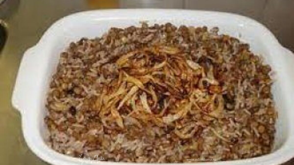  Мжадора рис с чечевицей по-арабски