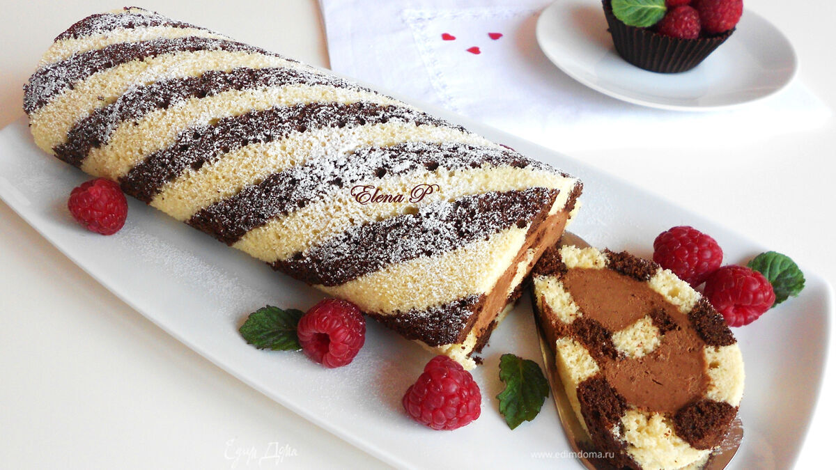 Полосатый рулет (ГОТОВИМ С HOMEQUEEN CORPORATION)