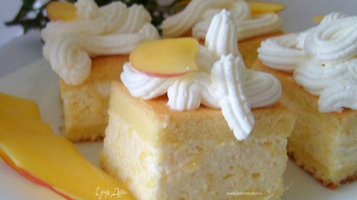 Пирожное "Манговое наслаждение"