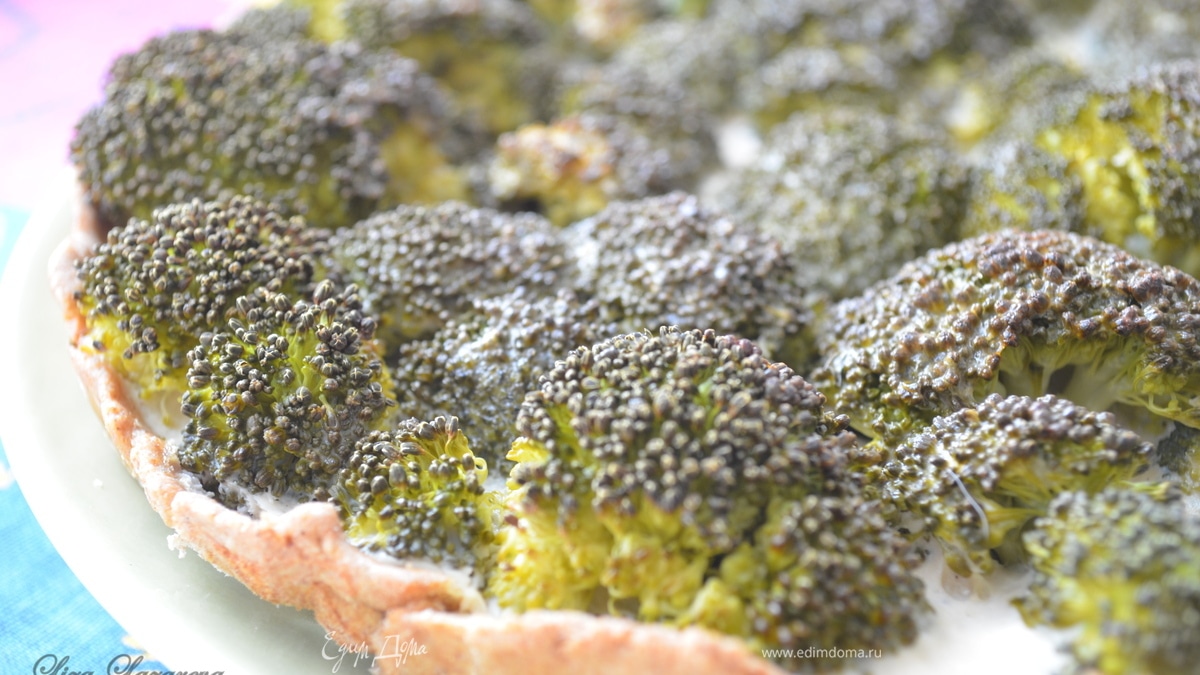 "Нескучный" и очень полезный пирог с брокколи