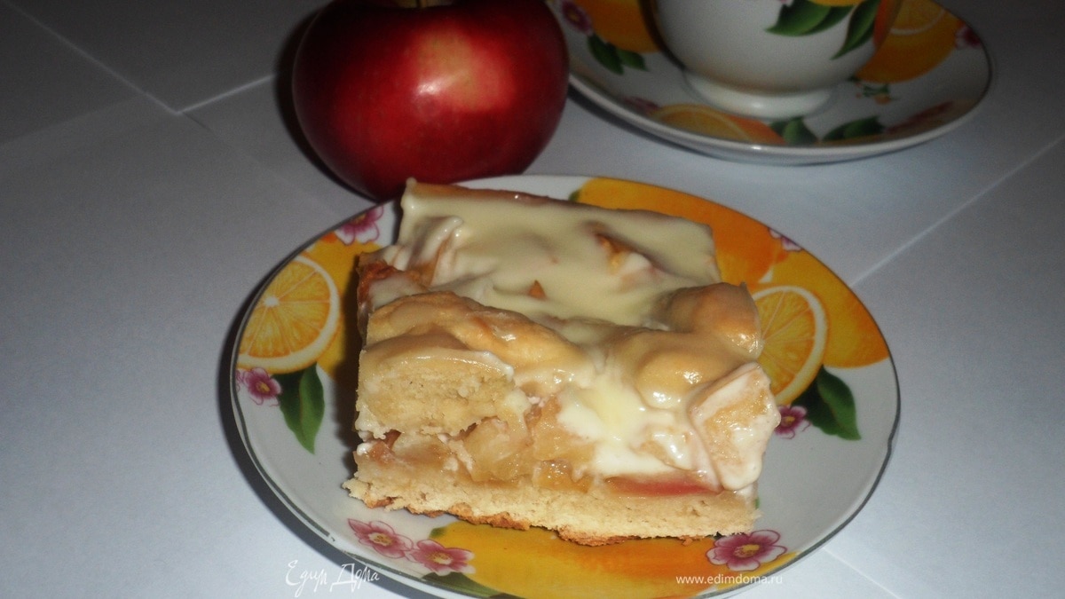 Очень нежный яблочный пирог. Готовим вместе с HOMEQUEEN CORPORATION