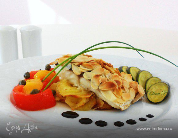 Рыба с миндальной корочкой