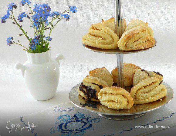 Простое творожное печенье с цукатами, орехами, шоколадом Простое творожное печенье с цукатами, орехами, шоколадом