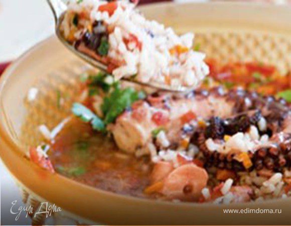 Осьминог с рисом Осьминог с рисом