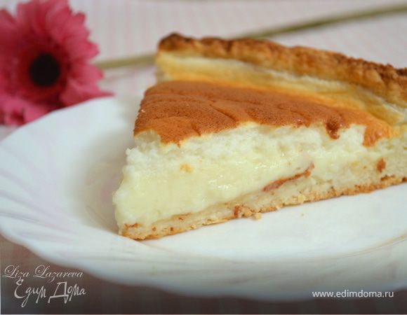 Молочно-творожный пирог "Воздушный поцелуй" (готовим с HQС)