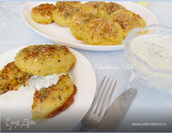 Картофельные зразы с капустой, запеченные в духовке. Готовим с HOMEQUEEN