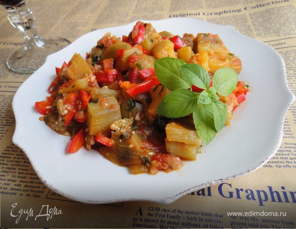 АДЖАБ-САНДАЛ, или Рагу из баклажанов