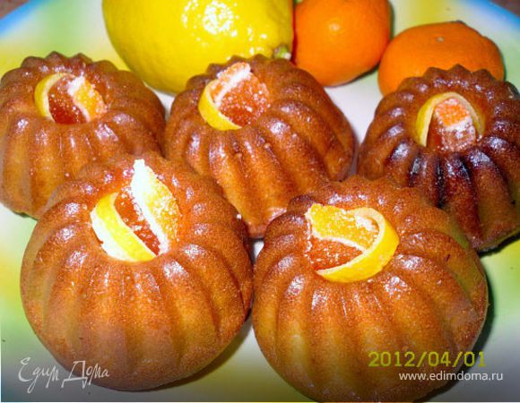 Кексы лимонные Кексы лимонные