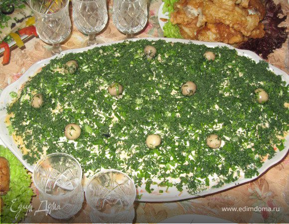 САЛАТ "ПОЛЯНА" САЛАТ "ПОЛЯНА"