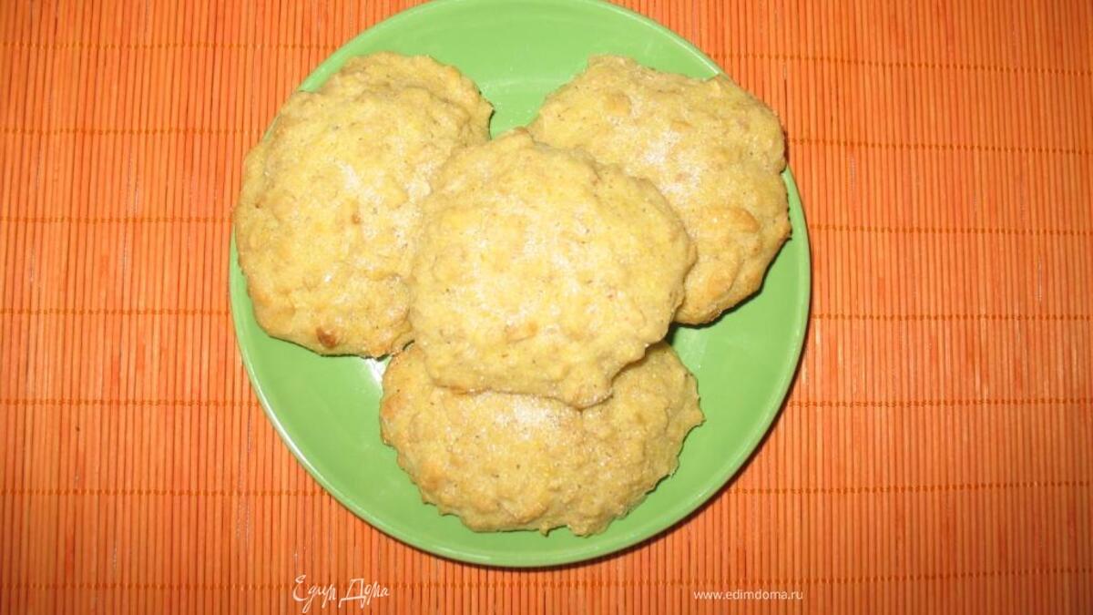 Кукурузно-овсяное печенье