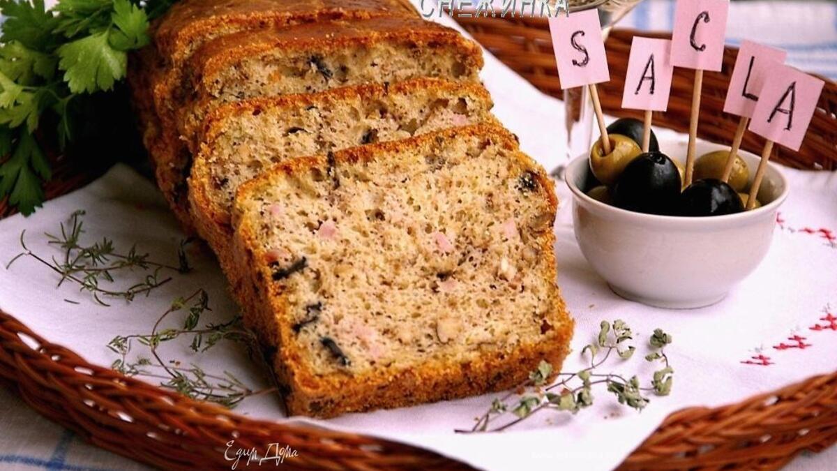 Праздничный итальянский хлеб