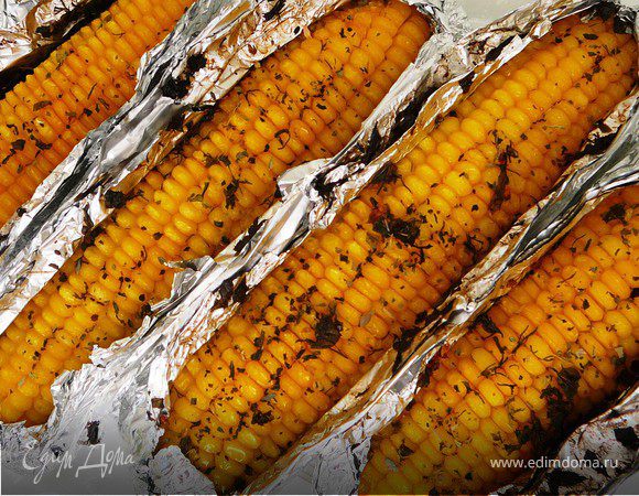 Печеная кукуруза. ГОТОВИМ ВМЕСТЕ С "HOMEQUEEN CORPORATION"