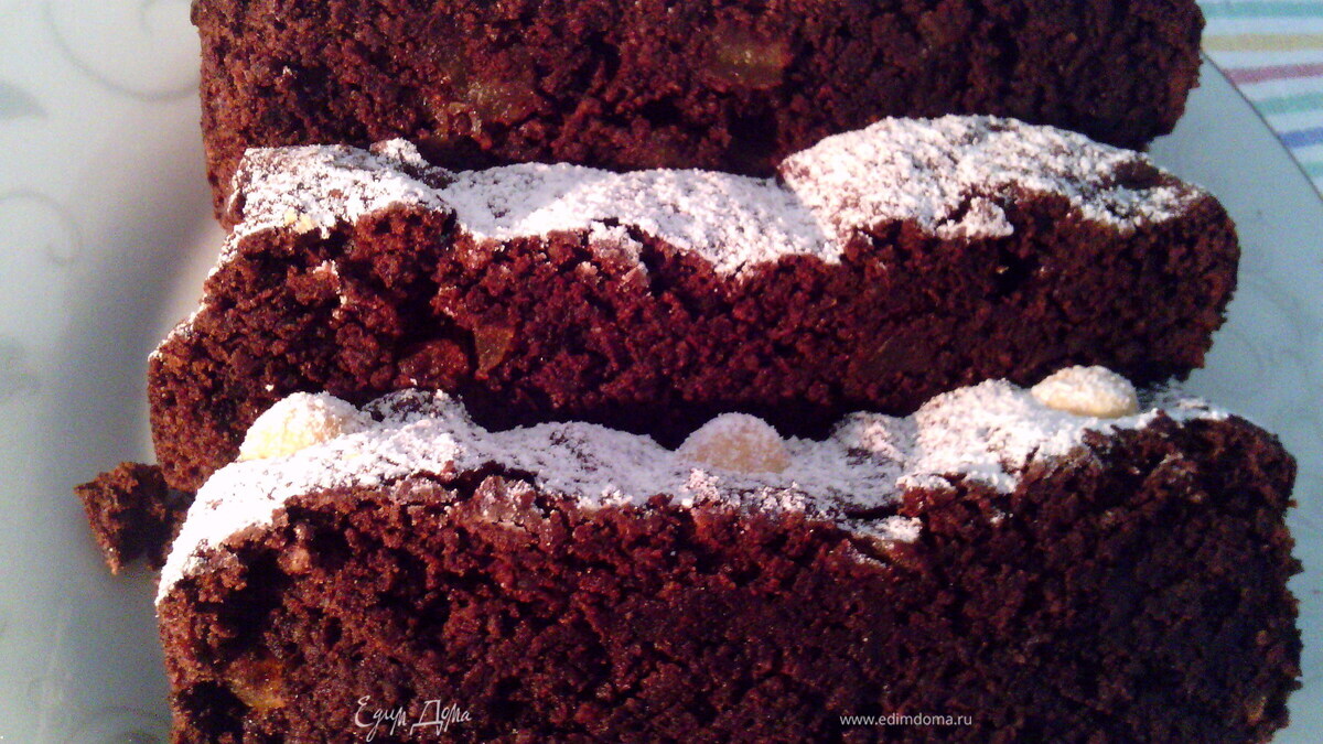 Шоколадный кекс "Бархатная ночь " (без муки) Готовим с "HomeQueen Corporation"