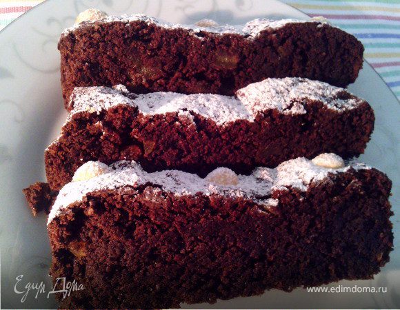 Шоколадный кекс "Бархатная ночь " (без муки) Готовим с "HomeQueen Corporation"