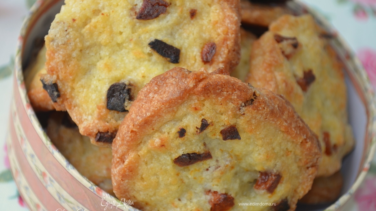 Хрустящее печенье с курагой (Готовим с HQC)