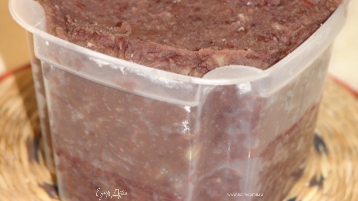 Японская сладкая начинка АНКО (бобовая паста)