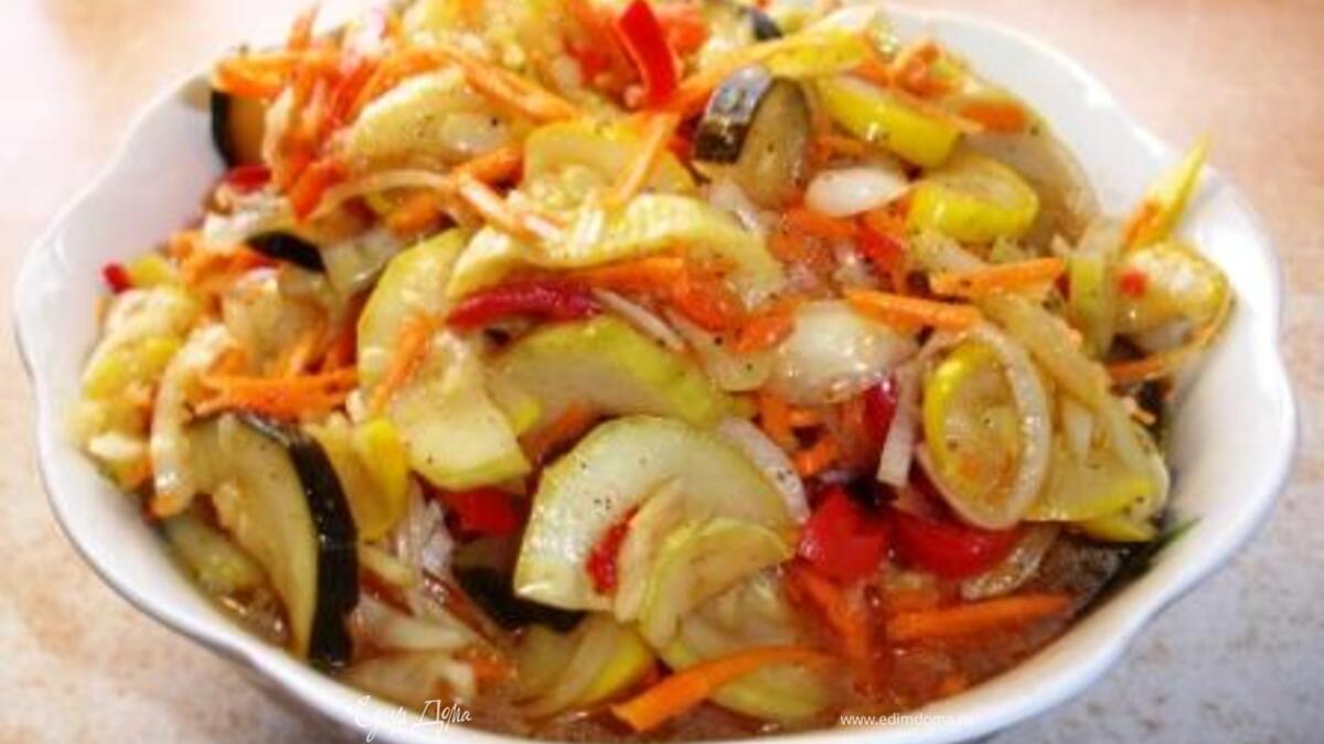 Кабачки по-корейски