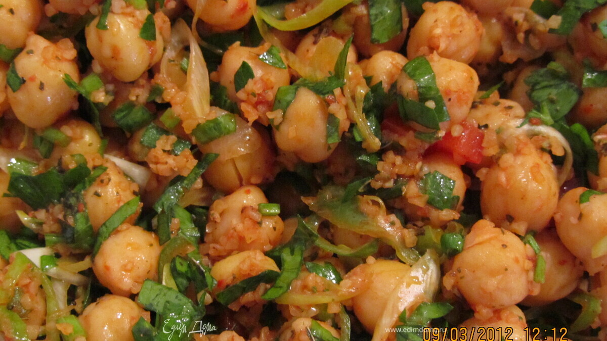 САЛАТ "Таббуле" ИЗ НУТА