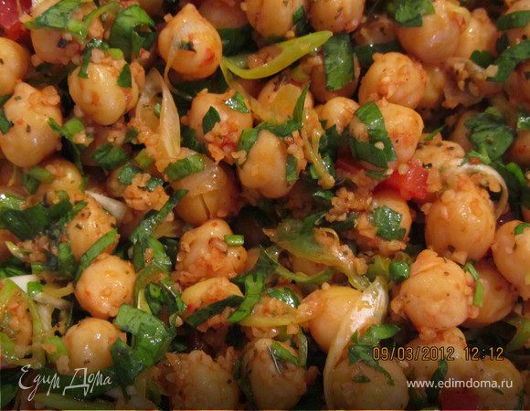 САЛАТ  "Таббуле"  ИЗ НУТА