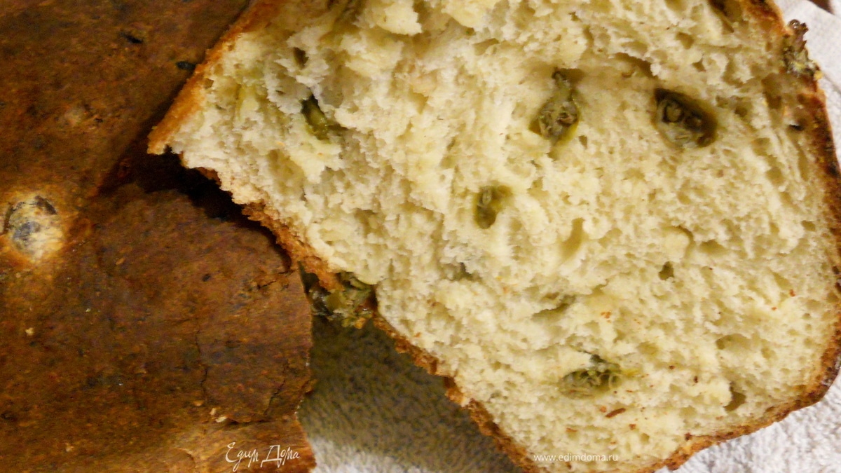 пивной хлеб с каперсами