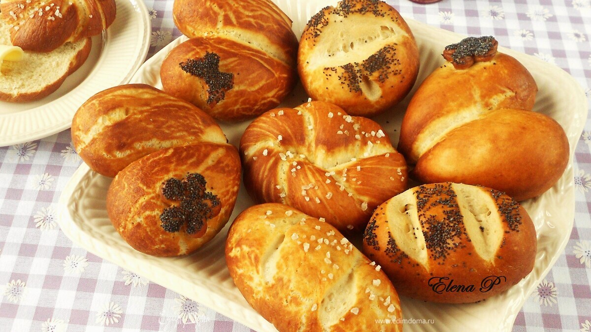 Немецкие булочки к завтраку