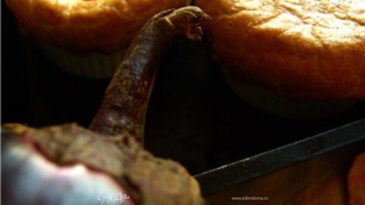 "Пирог в тарелке" c курицей и овощами (Pot pie)