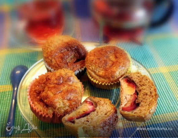 Кексики малокалорийные из отрубей